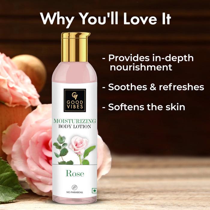 Good Vibes Rose Moisturizing Body Lotion