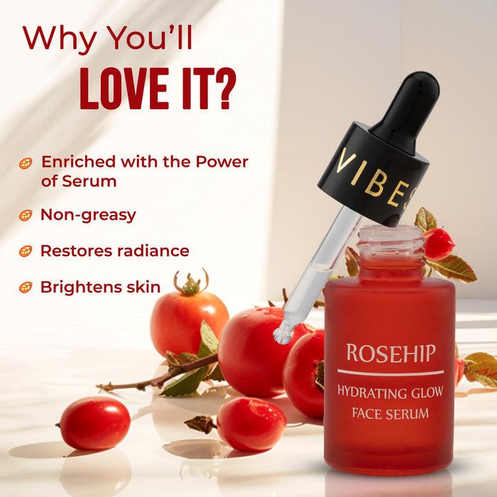 Good Vibes Rosehip Hydrating Glow Face Serum - 30ml