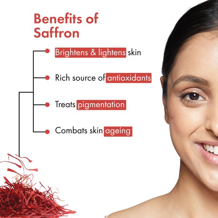 Good Vibes Saffron Natural Glow Sheet Mask