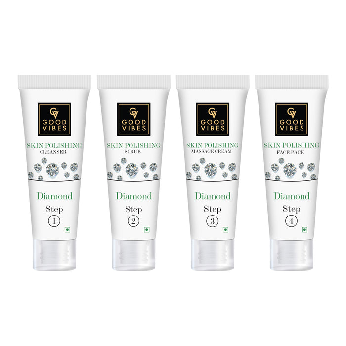 Good Vibes Skin Polishing Facial Kit - Diamond