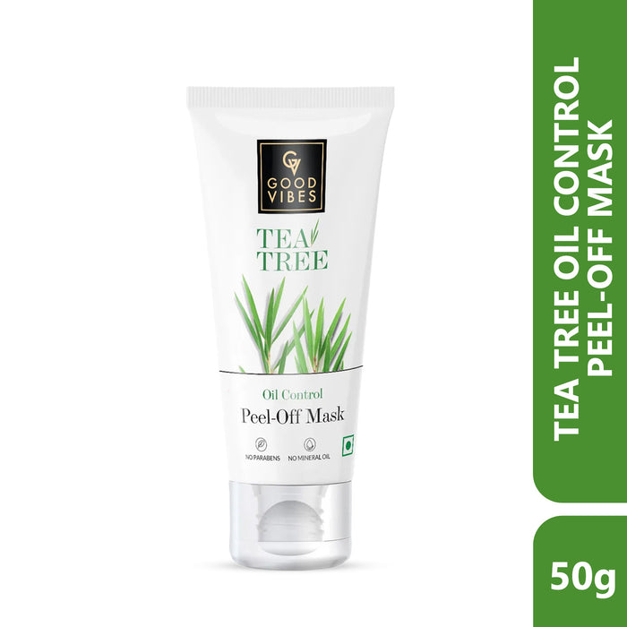 good vibes Tea Tree Oil Control Peel Off Mask