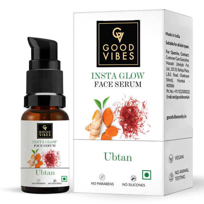 Good Vibes Ubtan Insta Glow Face Serum