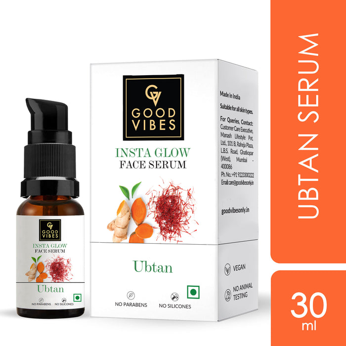 good vibes Ubtan Insta Glow Face Serum