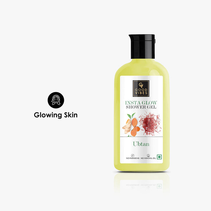 Good Vibes Ubtan Insta Glow Shower Gel