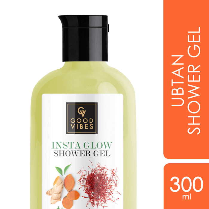 good vibes Ubtan Insta Glow Shower Gel