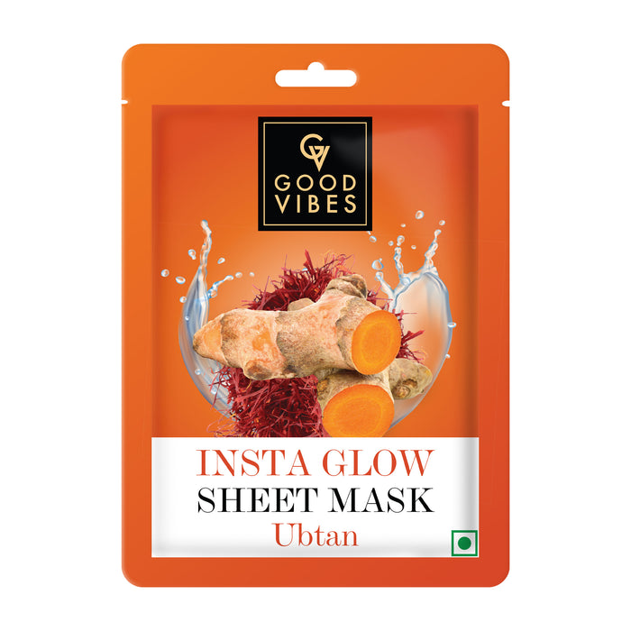 Good Vibes Ubtan Sheet Mask