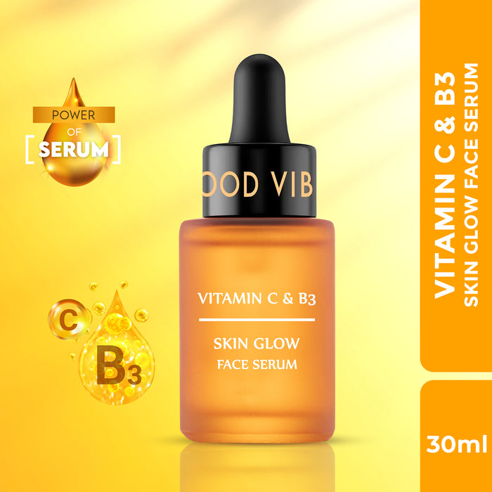 good vibes Vitamin C & B3 Skin Glow Face Serum - 30 ml