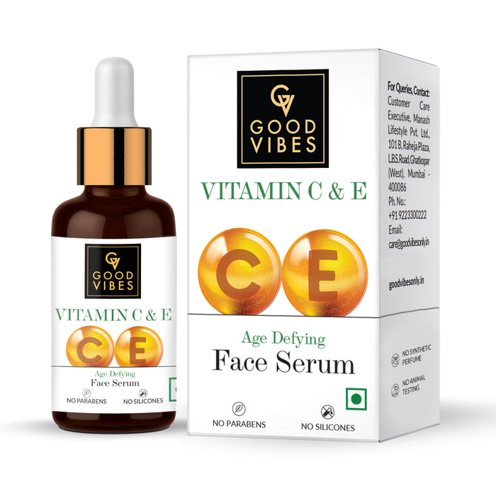 Good Vibes Vitamin C & E Age Defying Serum