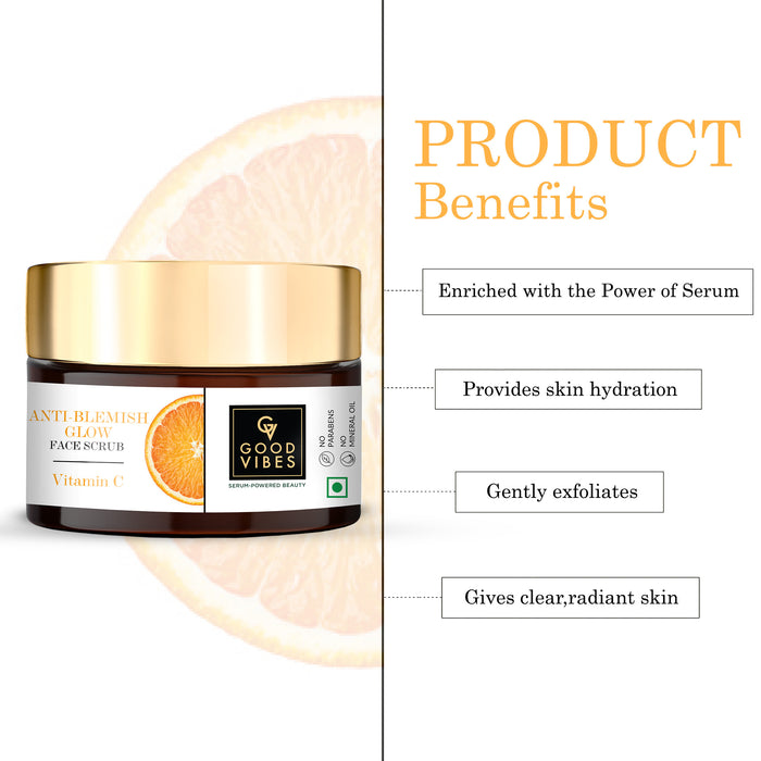 Good Vibes Vitamin C Glow Face Scrub