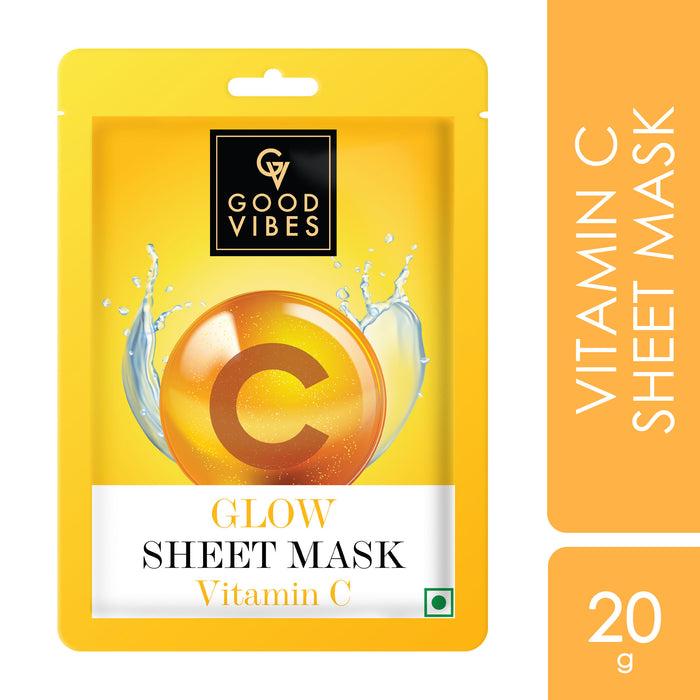 Good Vibes Vitamin C Glow Sheet Mask