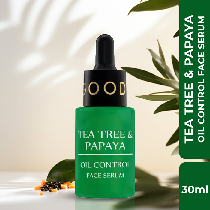 good vibes Oil Control Tea Tree & Papaya Face Serum 30ml