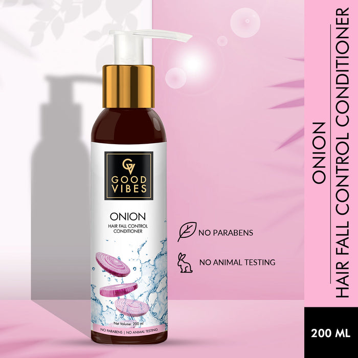 good vibes Onion Hair Fall Control Conditioner (200ml)
