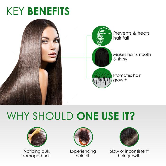 Good Vibes Onion Hairfall Control Shampoo With Keratin Corn Wheat Protein & Soy