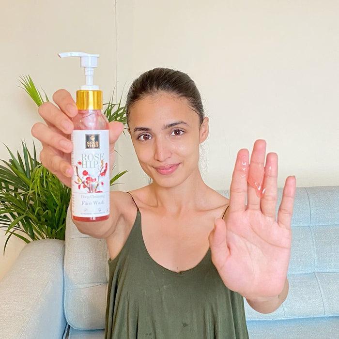 good Vibes Rosehip Deep Cleansing Face Wash With Avocado Oil