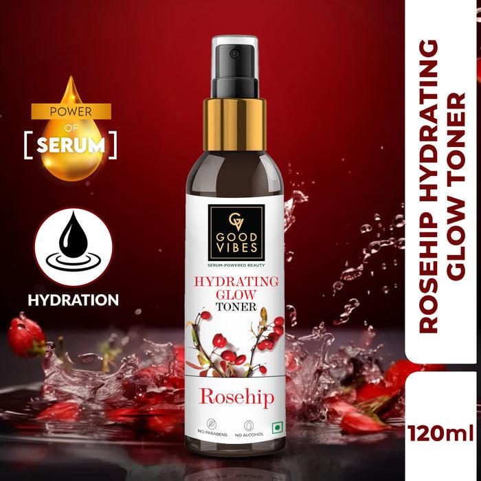 good vibes Rosehip Hydrating Glow Face Wash With Power Of Serum