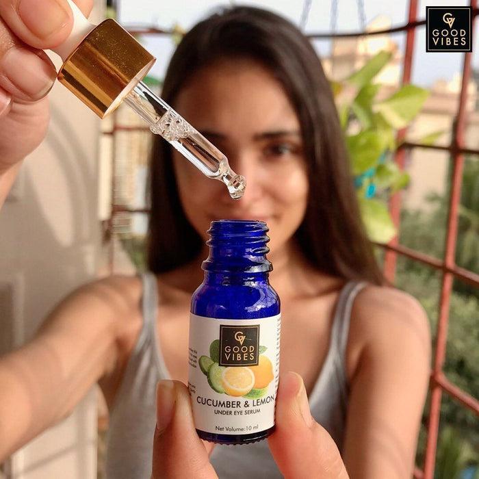 Good Vibes Under Eye Serum - Cucumber And Lemon (10 Ml)