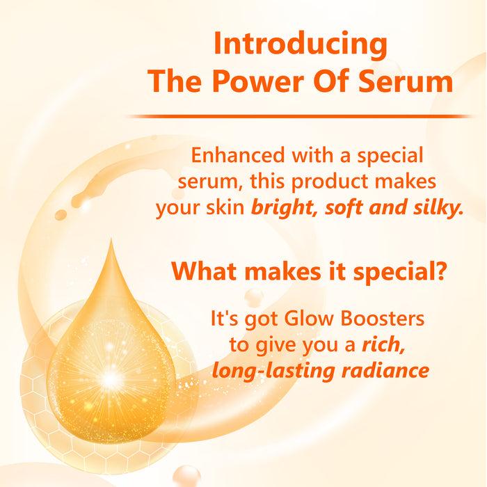 Good Vibes Vitamin C Anti- Blemish Glow Foaming Face Wash With Deep Cleansing Brush And Power Of Serum