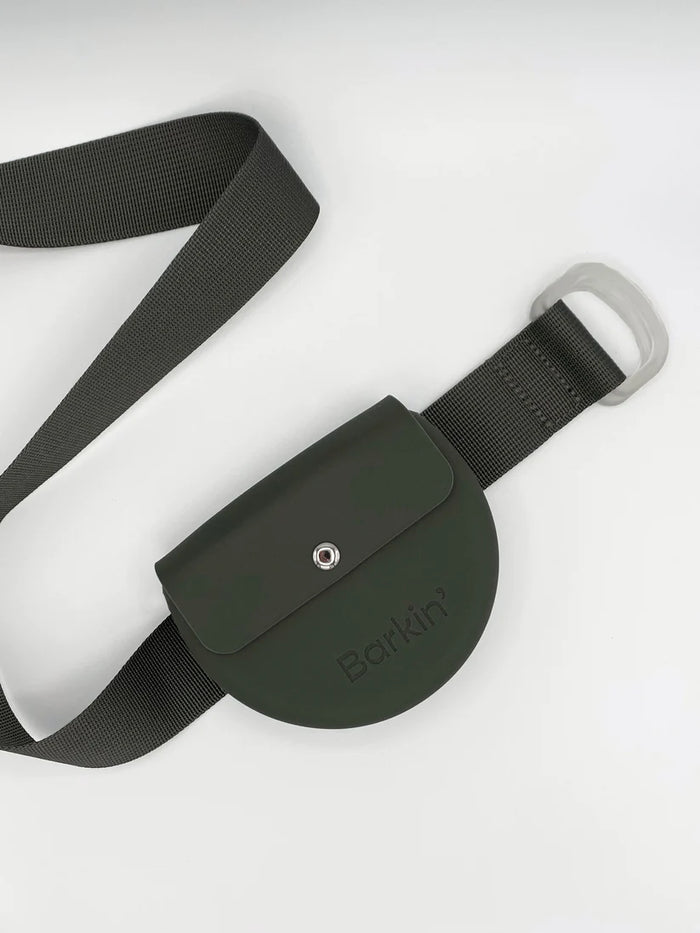 goodboy Barkin' Treat Pouch - Dog Training Accessory - Dark Olive