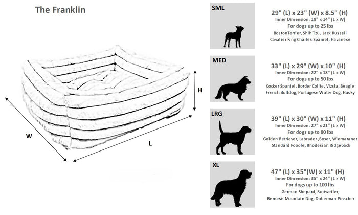Goodboy Bowsers Franklin Bed (Multiple Colors Online Only)