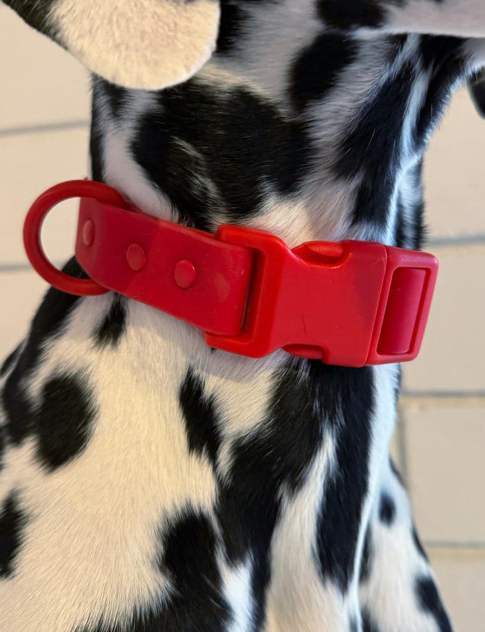 goodboy Gb-c Waterproof Quick Release Collar - Chili Red