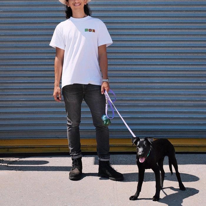 Goodboy Approved By Fritz - Lilac/Grey Leash