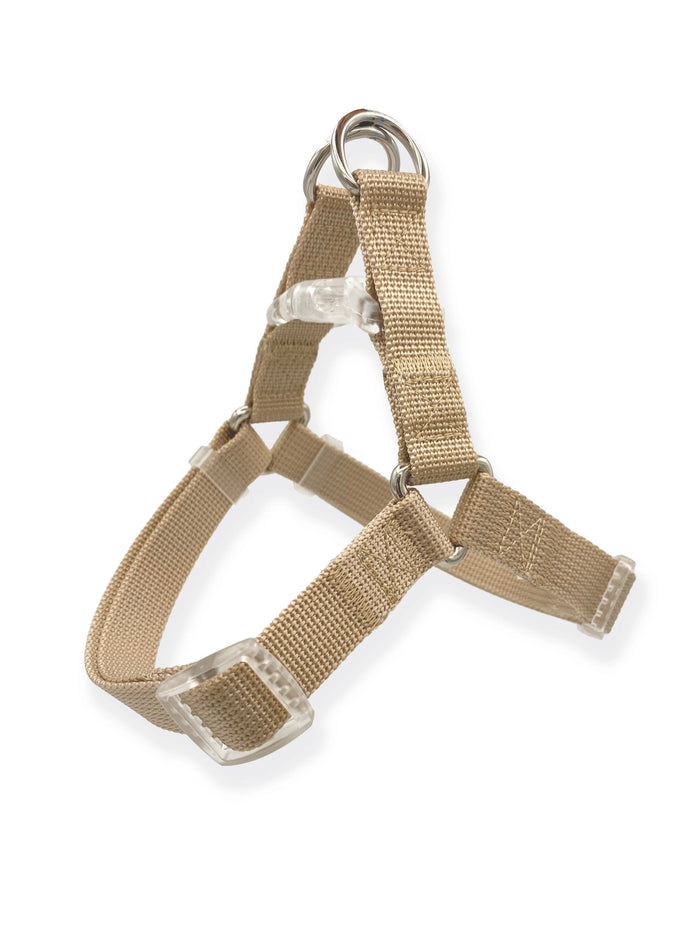 goodboy Barkin' Step in Harness - Latte