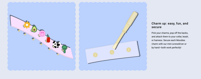 Goodboy Furei MOODIES Collar Charms