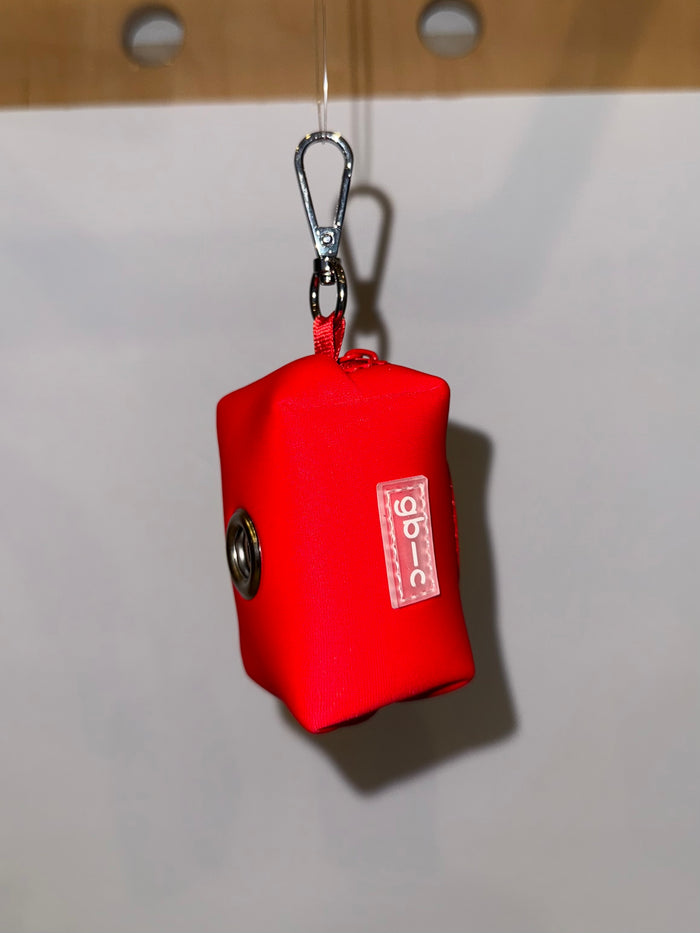 goodboy Gb-c Poop Bag Carrier - Chili Red