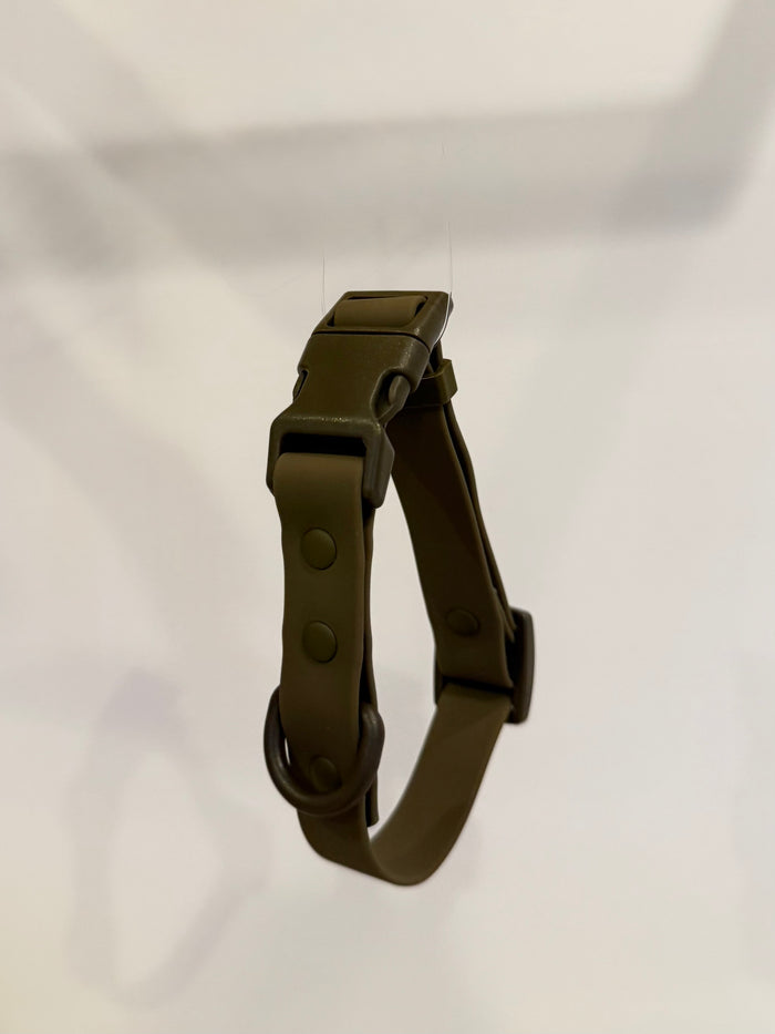 Goodboy Gb-c Waterproof Quick Release Collar - Olive