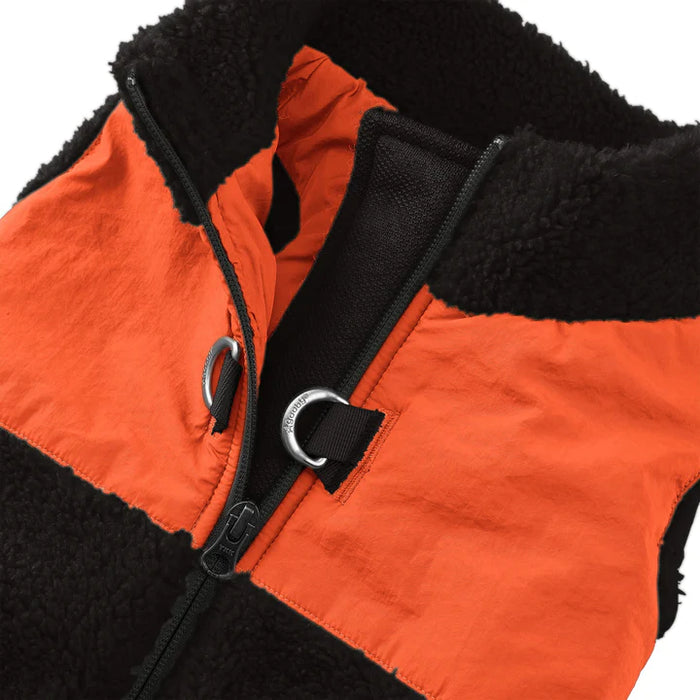 Goodboy Gooby Fleece Zip Up Jacket - Black/Red