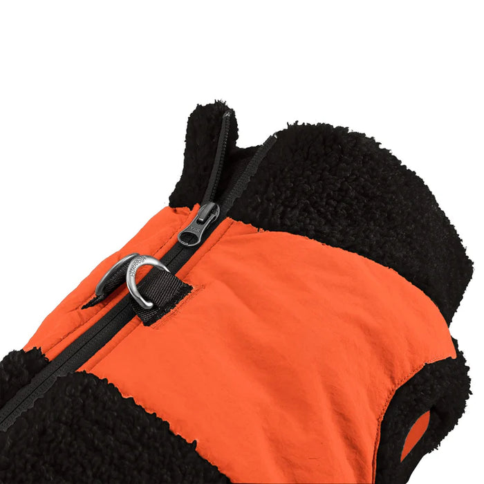 Goodboy Gooby Fleece Zip Up Jacket - Black/Red