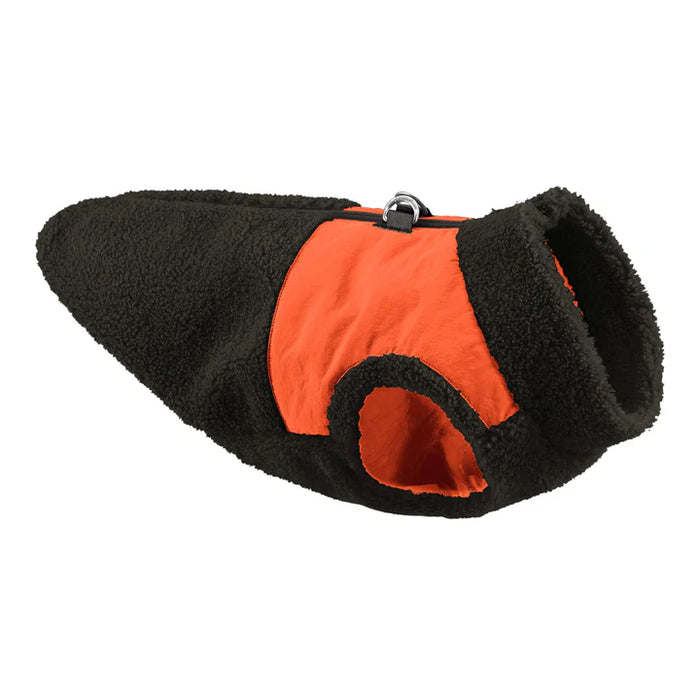 goodboy Gooby Fleece Zip Up Jacket - Black/Red