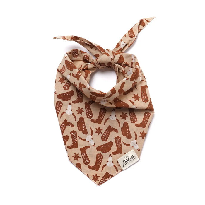 goodboy Paws Bandana - Bronco Cowboy