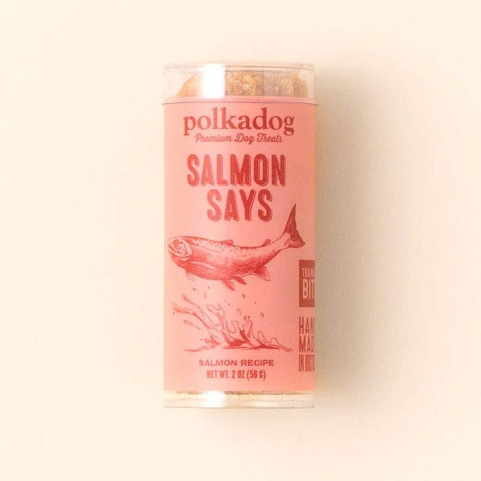 goodboy Polkadog Salmon Says Bites