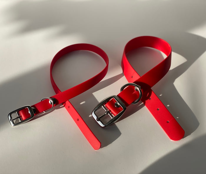 Goodboy Walk By Good Boy - Biothane Collar - Chili