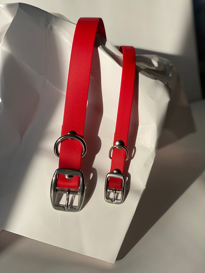 Goodboy Walk By Good Boy - Biothane Collar - Chili