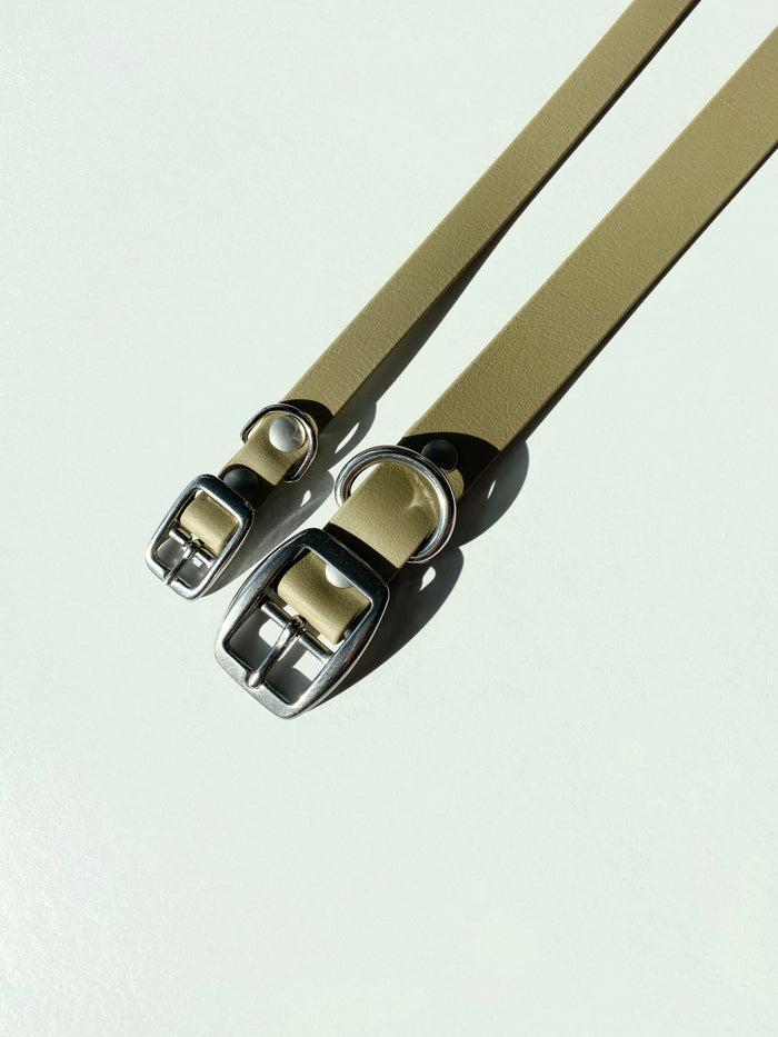 Goodboy Walk By Good Boy - Biothane Collar - Clay