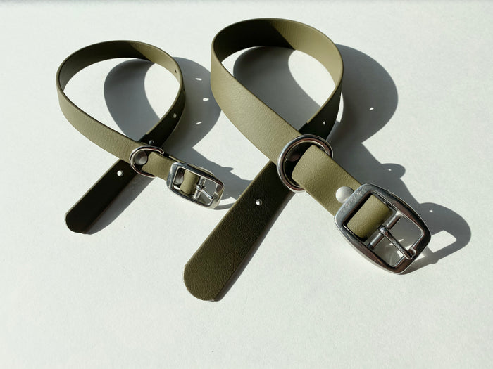 Goodboy Walk By Good Boy - Biothane Collar - Olive