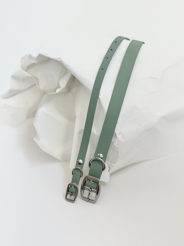 goodboy Walk By Good Boy - Biothane Collar - Sage