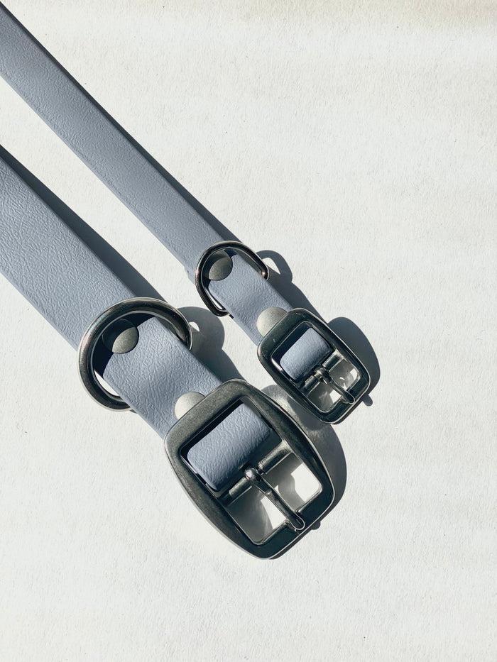 Goodboy Walk By Good Boy - Biothane Collar - Slate