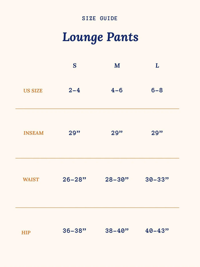 Goodboy Little Beast - Cafe In Paris Lounge Pants (For Humans)
