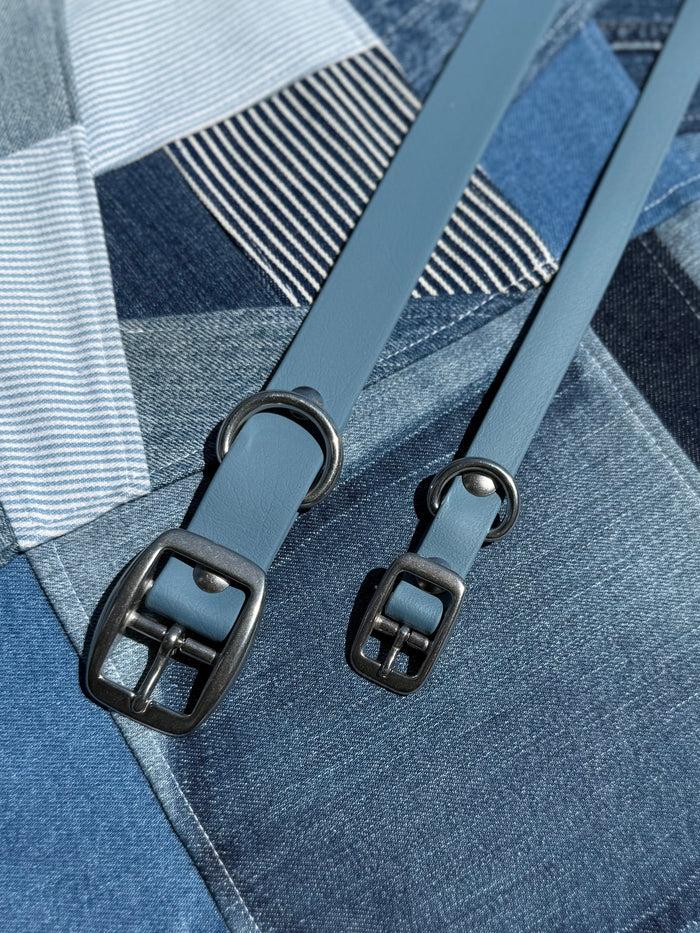 Goodboy Walk By Good Boy - Biothane Collar - Denim Blue