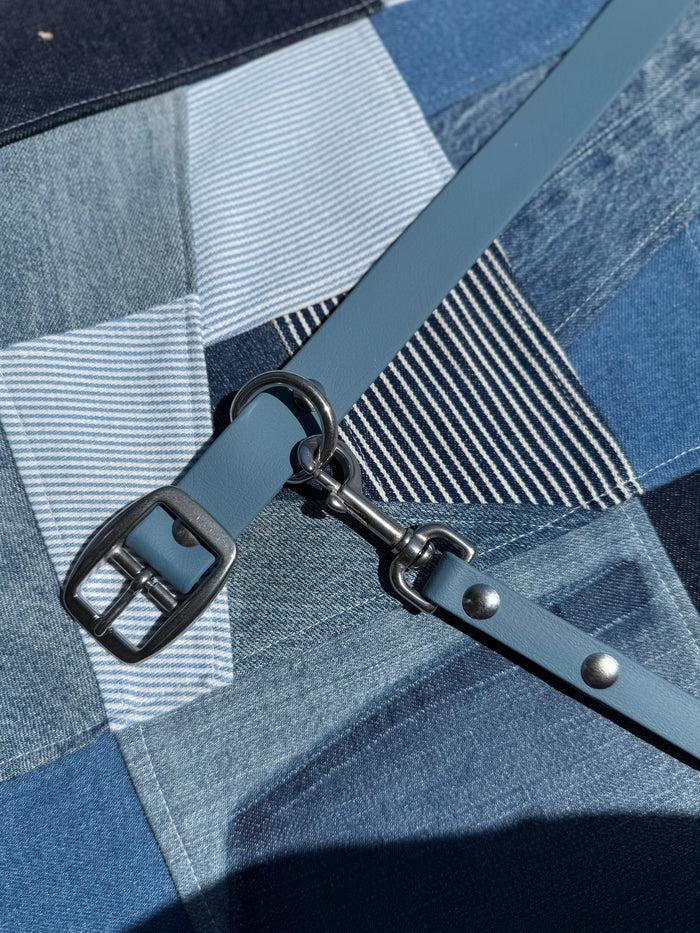 Goodboy Walk By Good Boy - Biothane Collar - Denim Blue