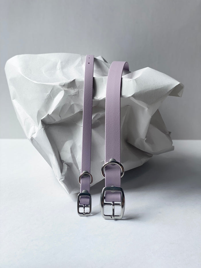 goodboy Walk By Good Boy - Biothane Collar - Pastel Purple (Lilac)