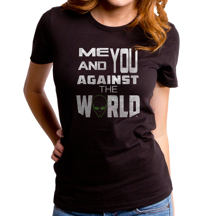 goodie two sleeves Alien Me And You Women's T-Shirt