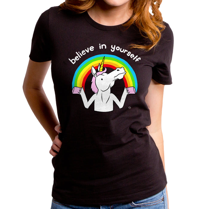 goodie two sleeves Believe in Yourself Women's T-Shirt
