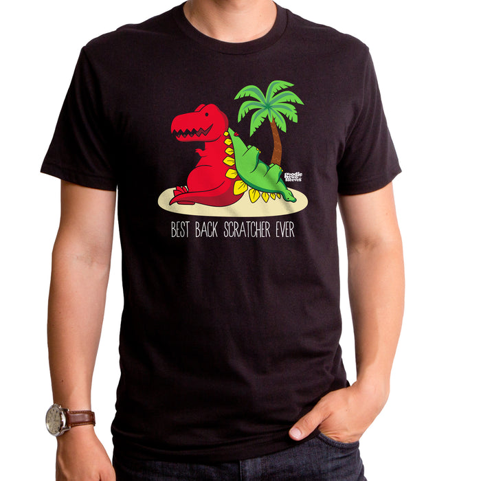 goodie two sleeves Best Back Scratcher Dino Adult T-Shirt