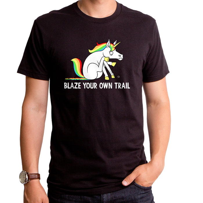 goodie two sleeves Blaze Your Own Trail Men's T-Shirt