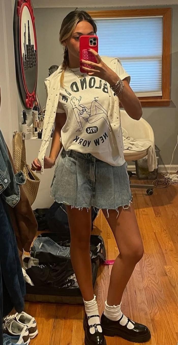 Goodie Two Sleeves Blondie New York Lady Best Boyfriend Tee