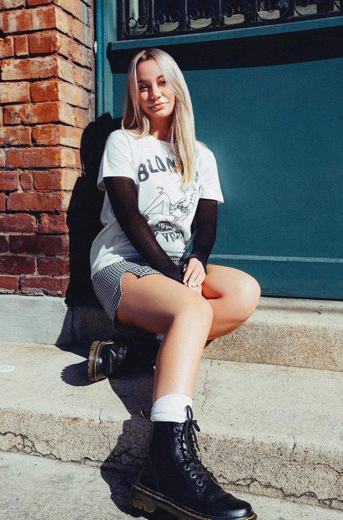 goodie two sleeves Blondie New York Lady Best Boyfriend Tee